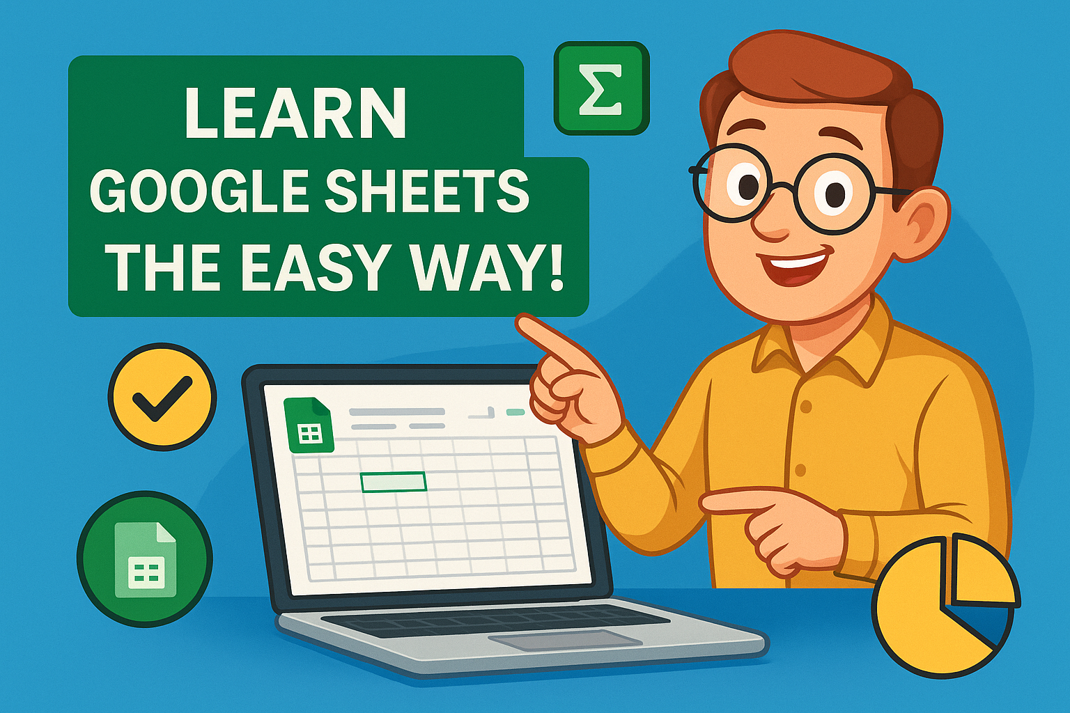 Learn Google Sheets The Easy Way!